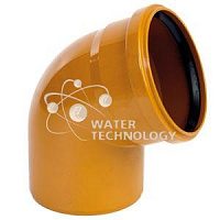 Отвод ПВХ 60гр | Технологии Воды